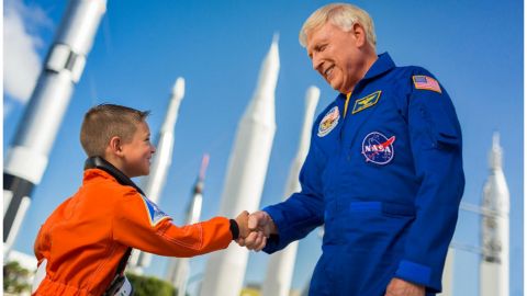 Kennedy Space Center - Chat with an Astronaut