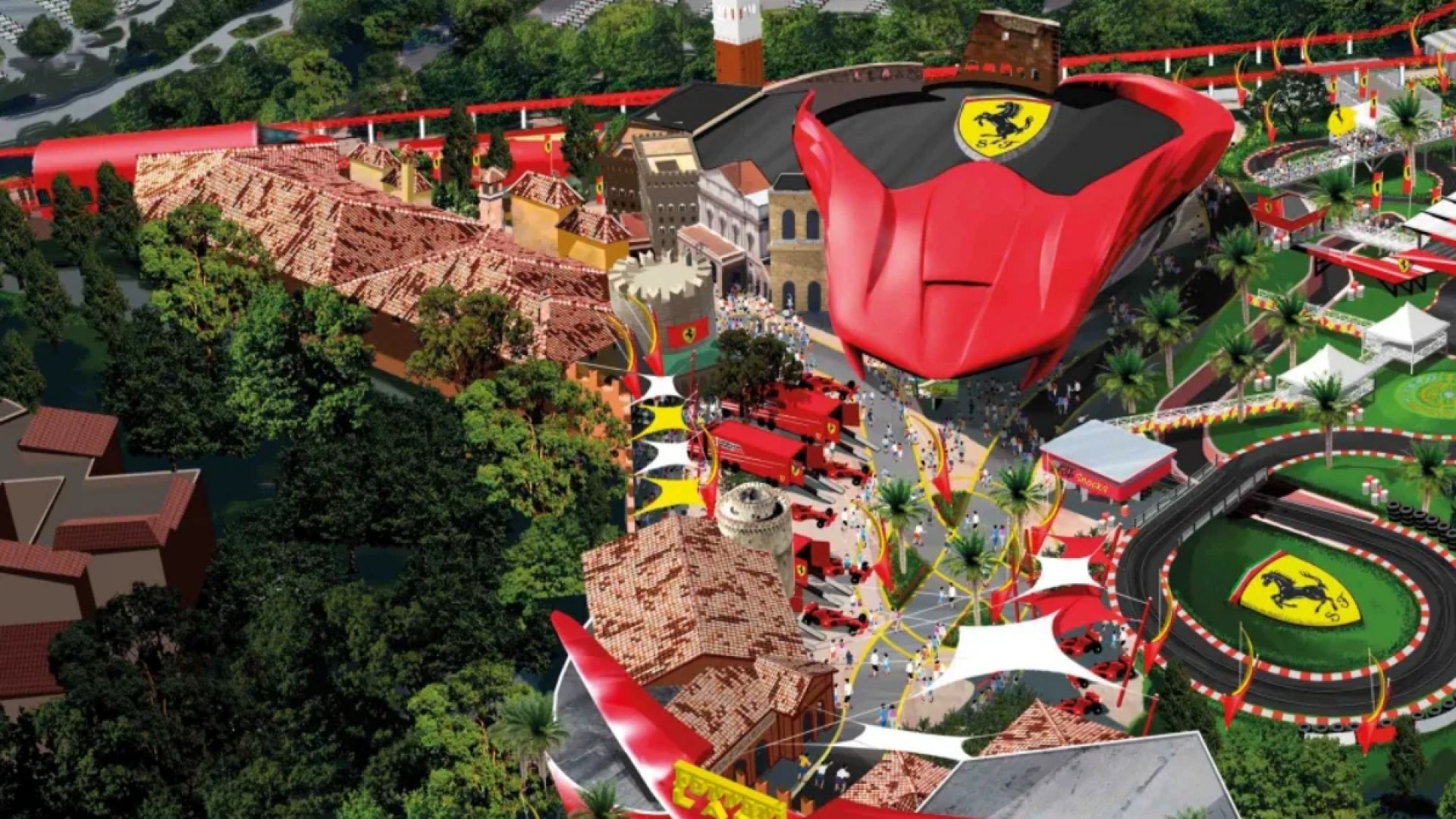 1 day, 2 parks PortAventura Park + Ferrari Land