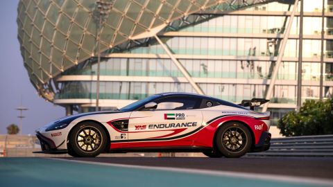 Aston Marting GT4 Passenger Experience - Yas Marina Circuit