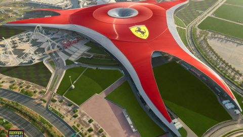 Ferrari World General Admission + Driving Experience Package