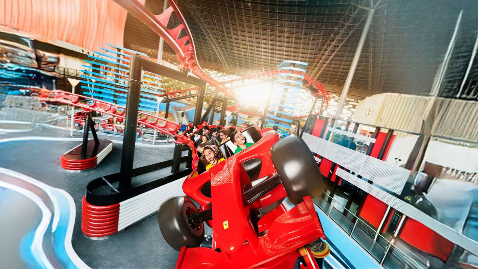 Ferrari World General Admission + Driving Experience Package