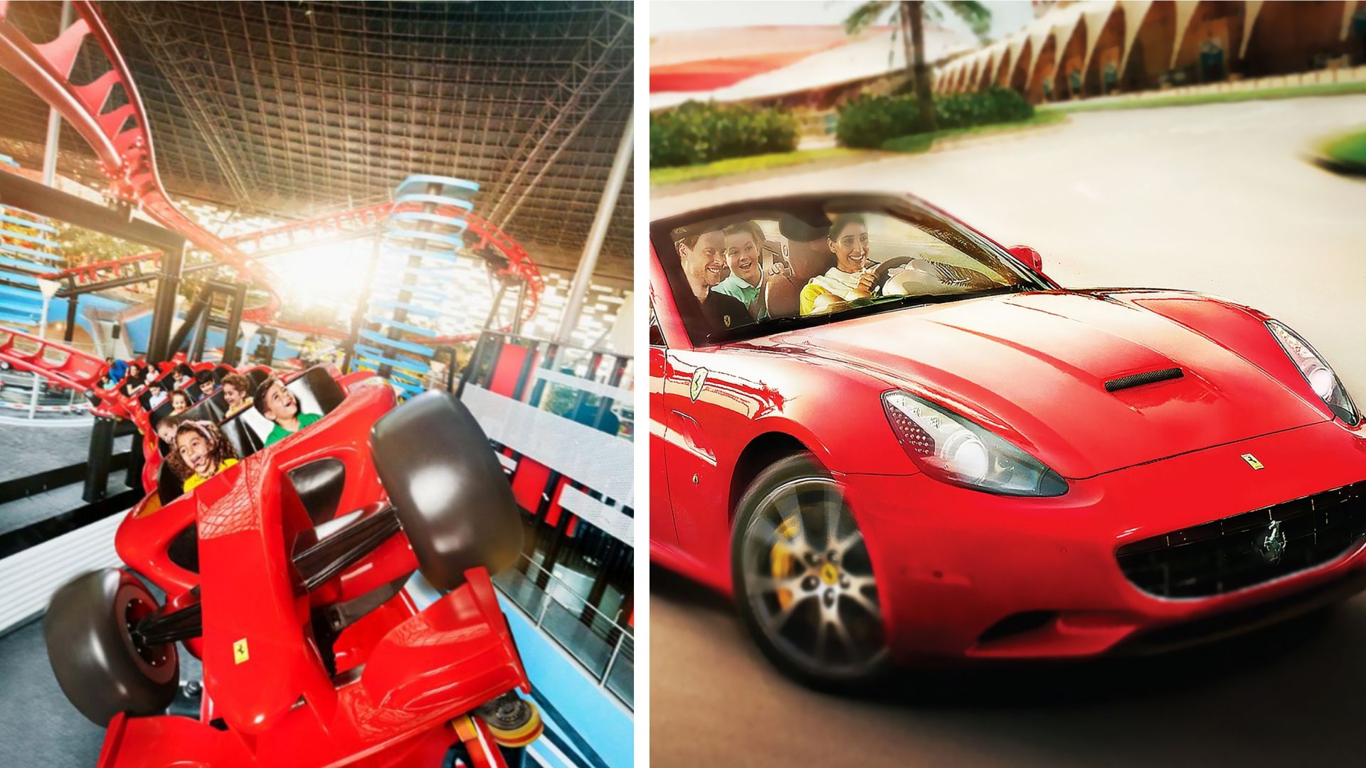 Ferrari World General Admission + Driving Experience Package