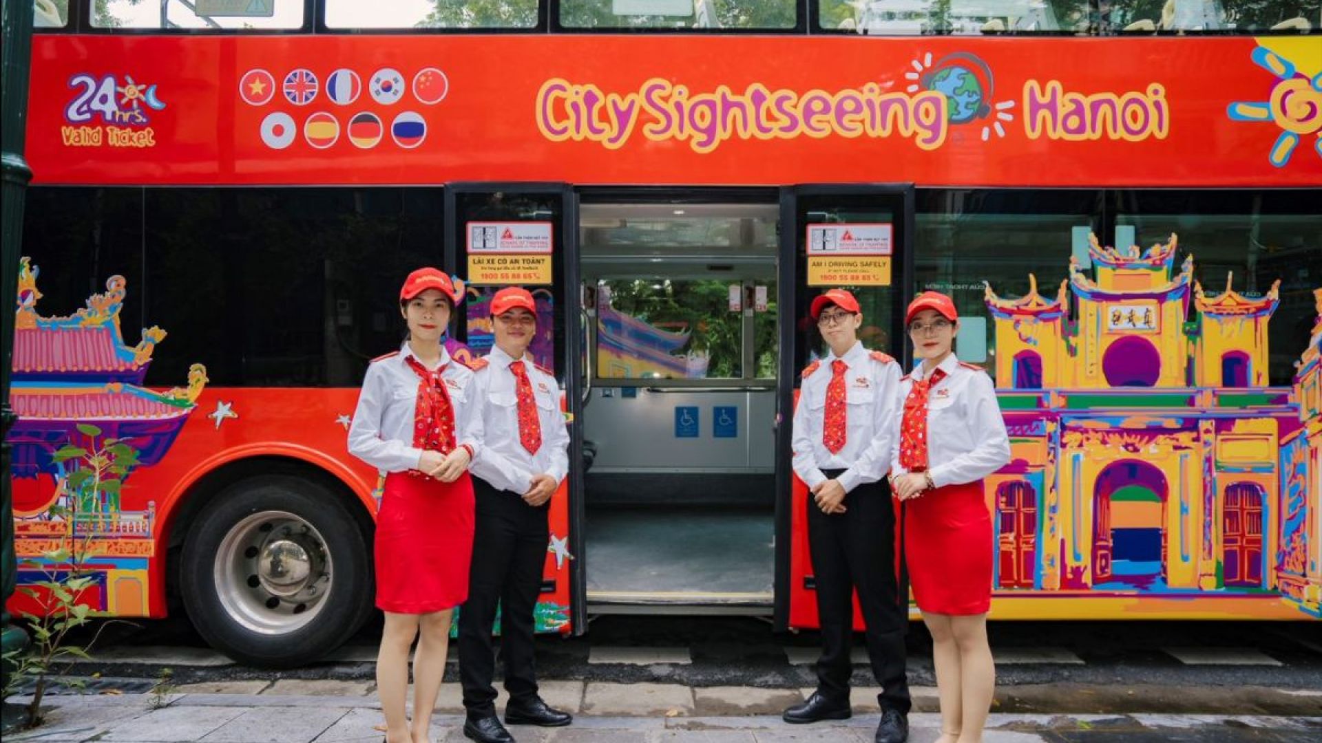 Hop-On Hop-Off Hanoi 2-days ticket