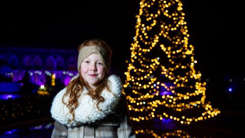 Christmas at Warwick Castle and Light Trail