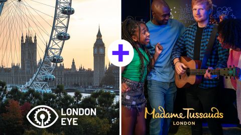 Madame Tussuads and London Eye Combo NEW