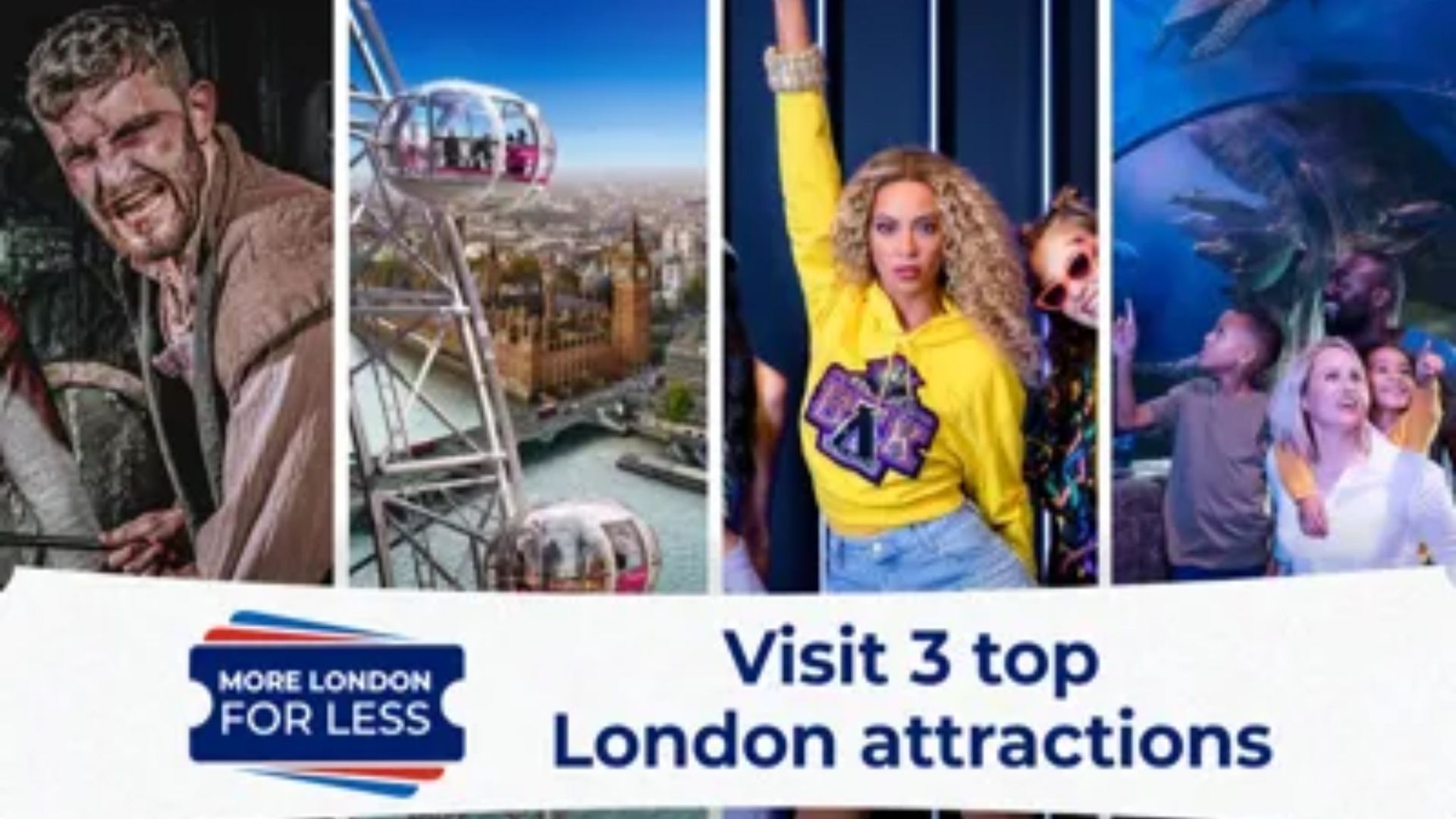London Dungeon and London Eye Combo NEW