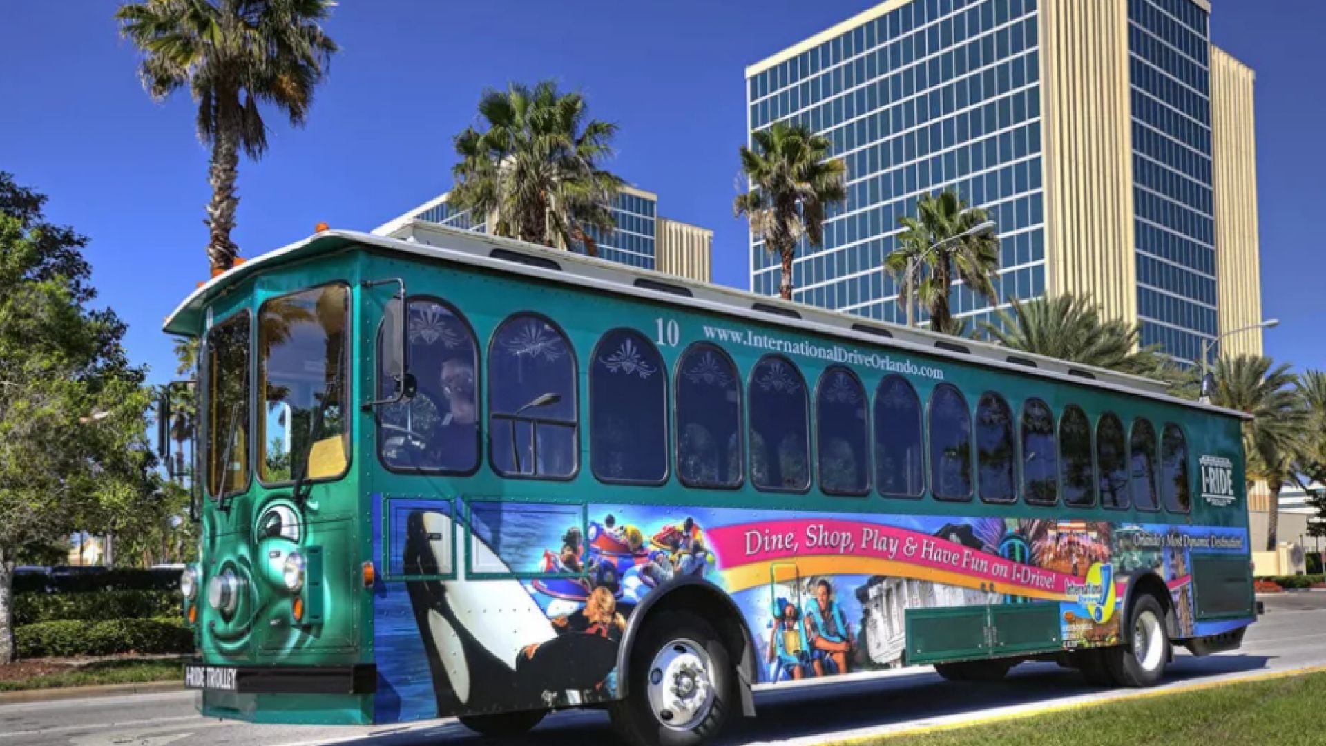 Trolley Ride Cartoon I-Ride Trolley 3 Day Pass