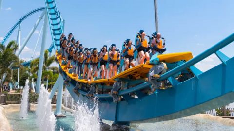 3 visits SeaWorld, Aquatica & Busch Gardens plus dine BF Offer