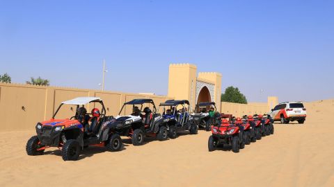 04-Seater Buggy for 01 hour With Private Transfers from Abu Dhabi