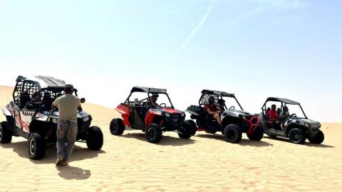 02-Seater Buggy for 01 hour With Shared Transfers from Abu Dhabi