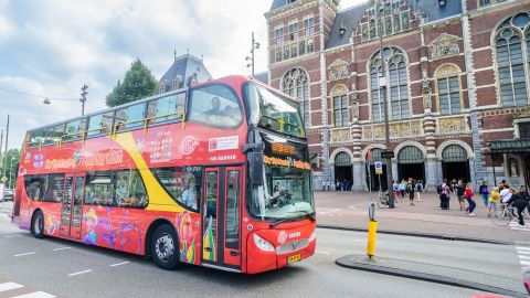 Canal Cruise + Hop-On Hop-Off Amsterdam 24-hour Ticket