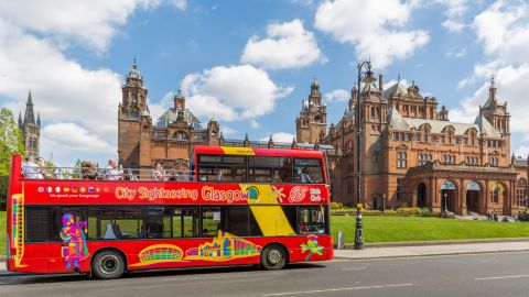 Hop-On Hop-Off Glasgow  1 Day