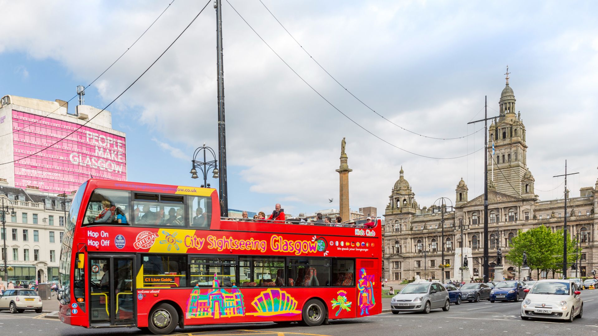 Hop-On Hop-Off Glasgow  1 Day