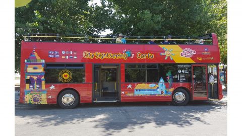 Hop-On Hop-Off Corfu Kanoni Line Kanoni Line - 24 hours