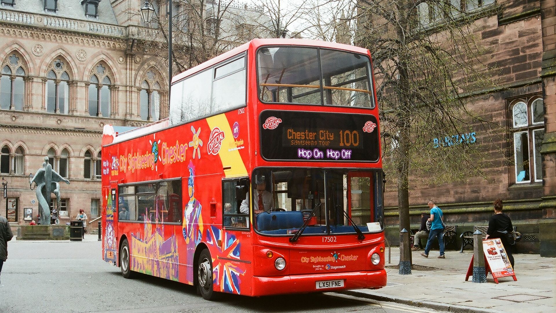 Hop-On Hop-Off Chester 24 Hours