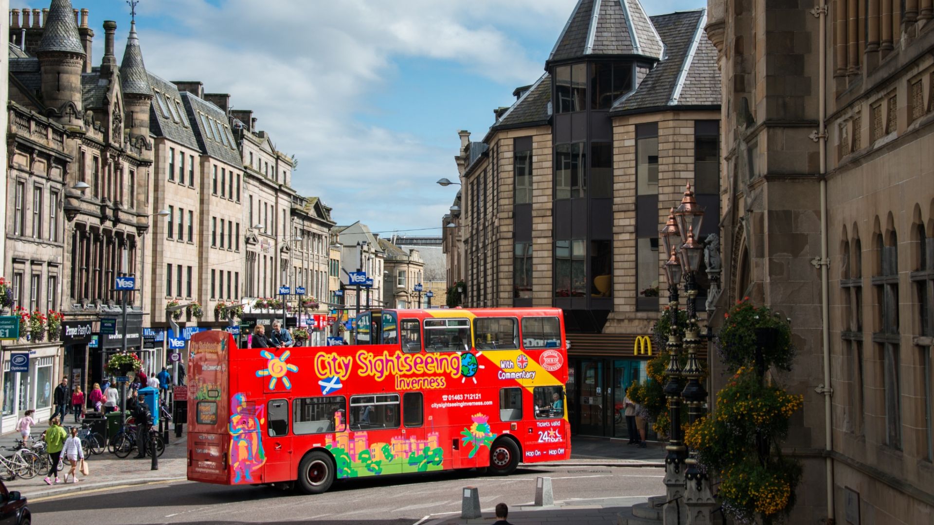 Hop-On Hop-Off Red Route Inverness 24 Hours