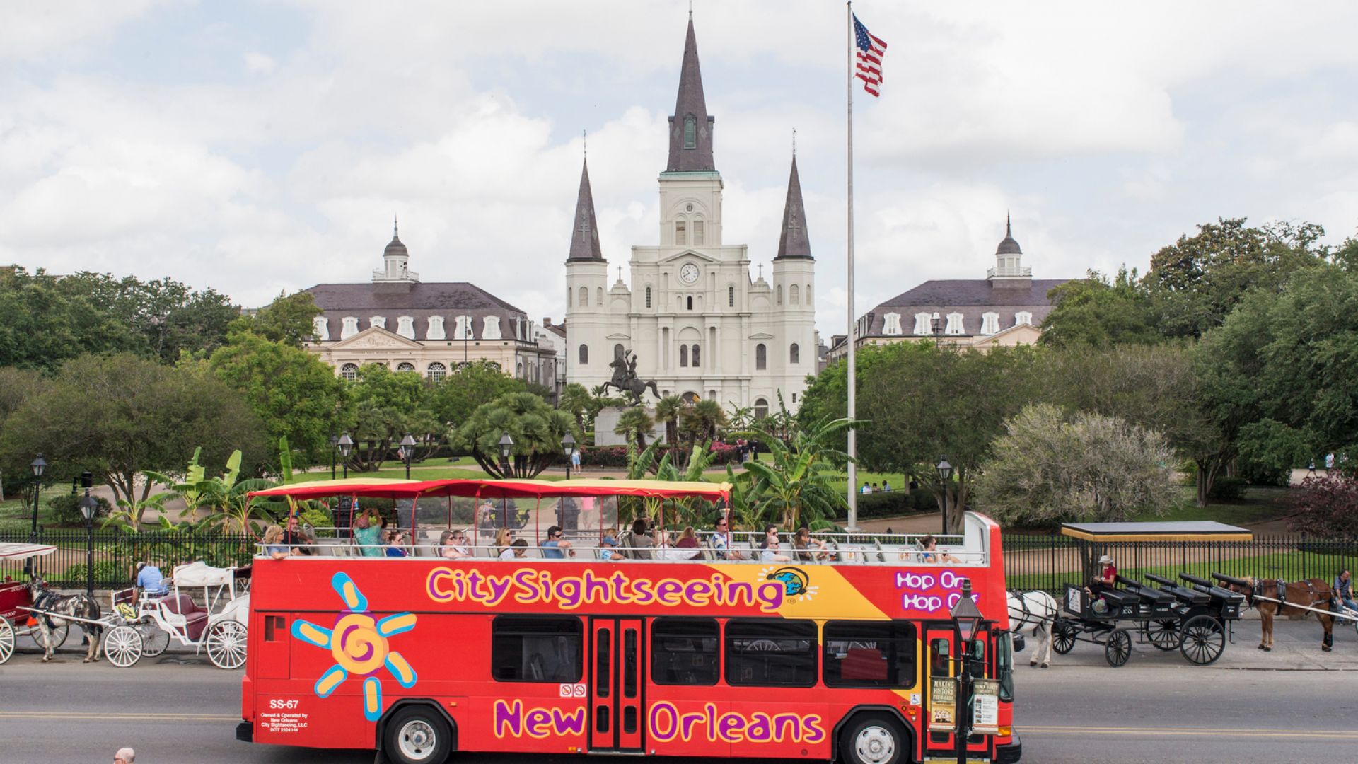 Hop-On Hop-Off New Orleans 1 day