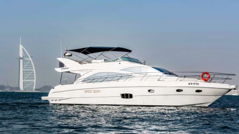 Luxury 56 ft Private Yacht Lagoona in Dubai Marina - 3 Hours, up to 15 Guests