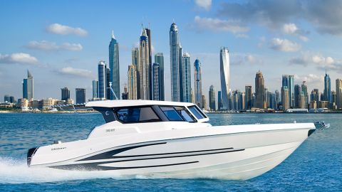Summer Offer - Private Hire 36 ft Yacht Thunder in Dubai Marina - 2 Hours + 30 Minutes for Free!