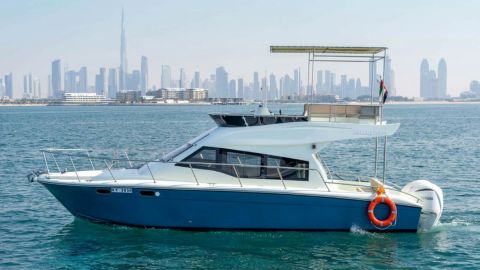 Private Yacht Charter – Riverside 40ft (2+1 Hours, Up to 12 Guests) – Summer Offer (1Jun – 15Sep25)