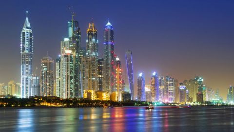 Dubai Marina Shared Night Tour by Yacht  – 2 Hours