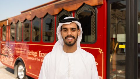 Culture on Wheels: Heritage Express & Al Shindagha Museum Tour with Shared Transfers