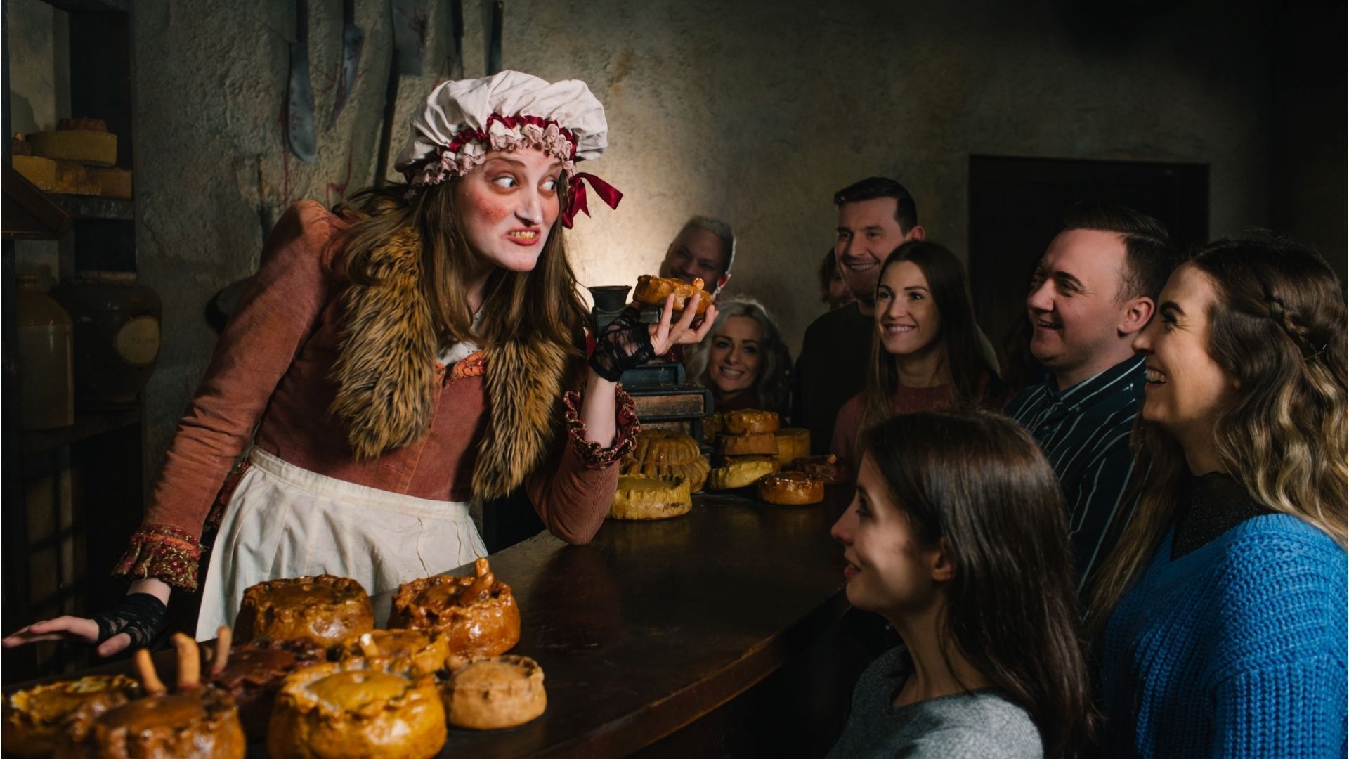 Mrs Lovett’s Pie Shop experience at The London Dungeon