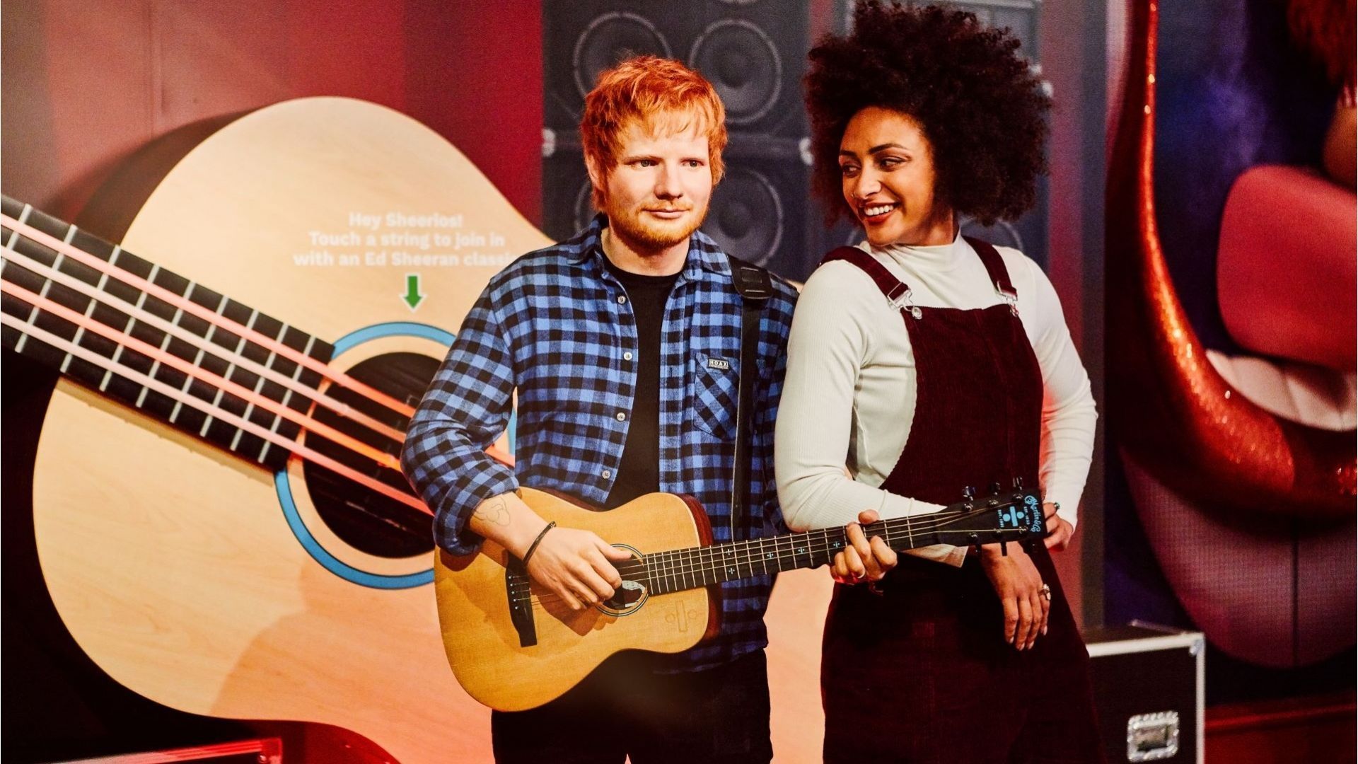 Celebrity music figure at Madame Tussauds London