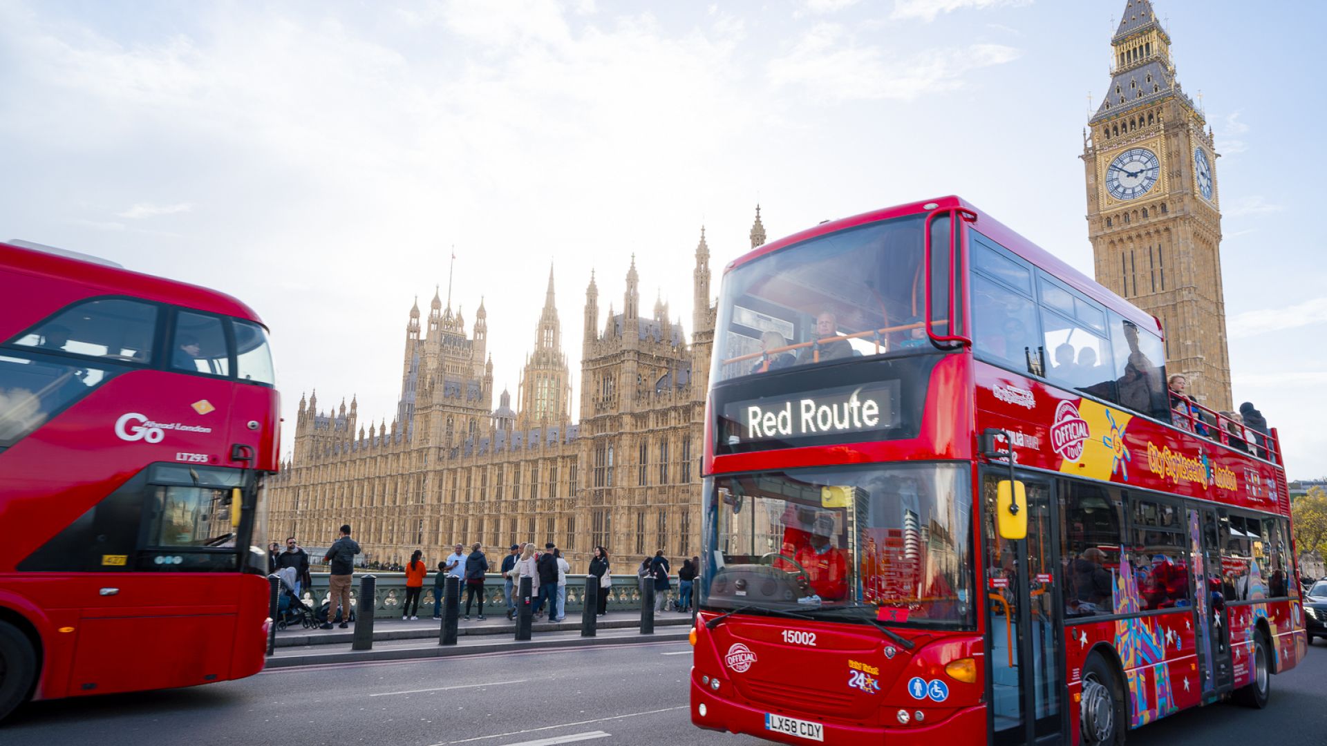 Hop-On Hop-Off London 1-day ticket (Basic)
