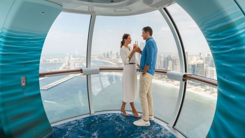 Ain Dubai Premium With House Beverage or Cocktail Non-Peak Hours