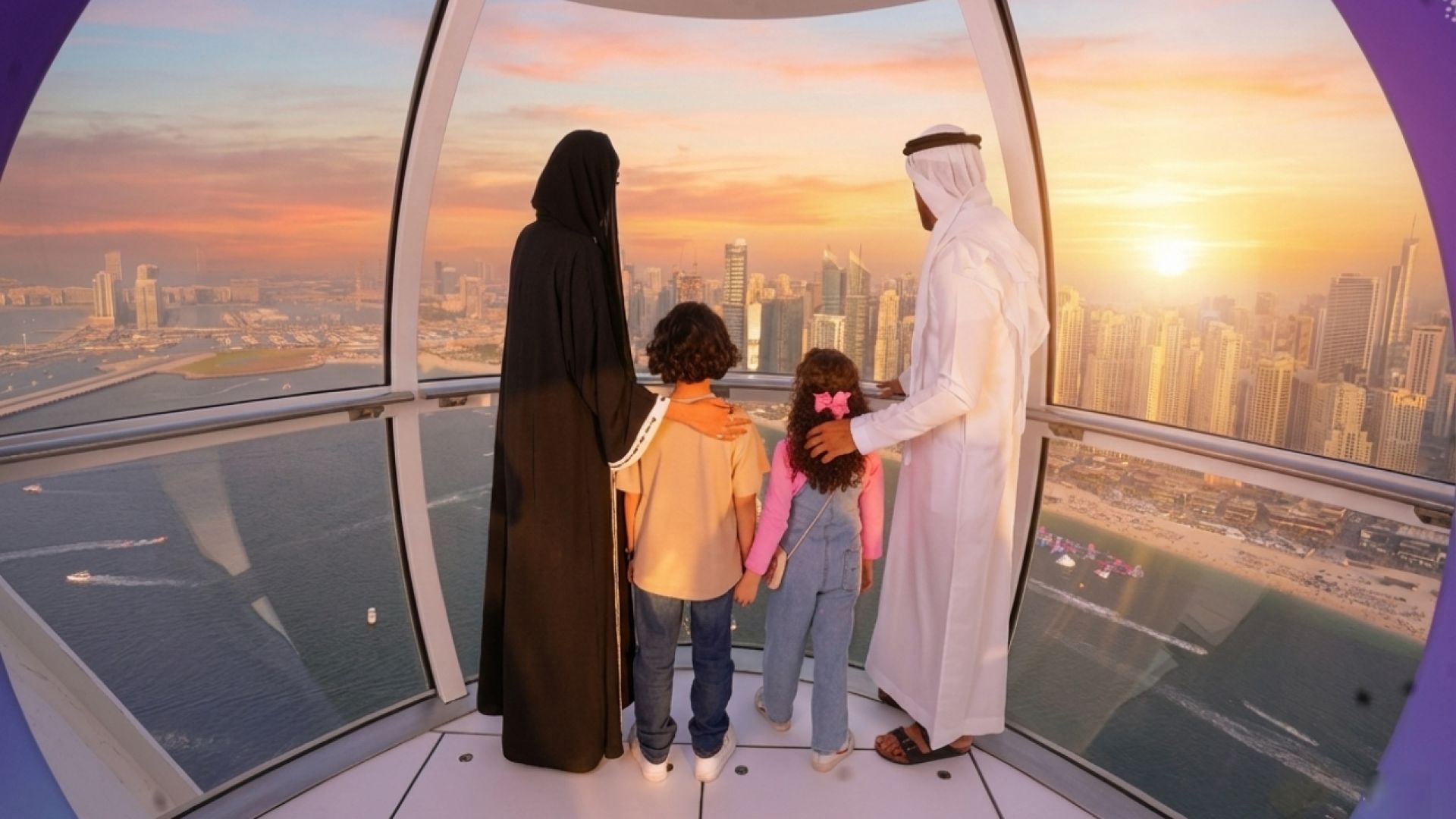 Ain Dubai Views - Non-Peak Hours