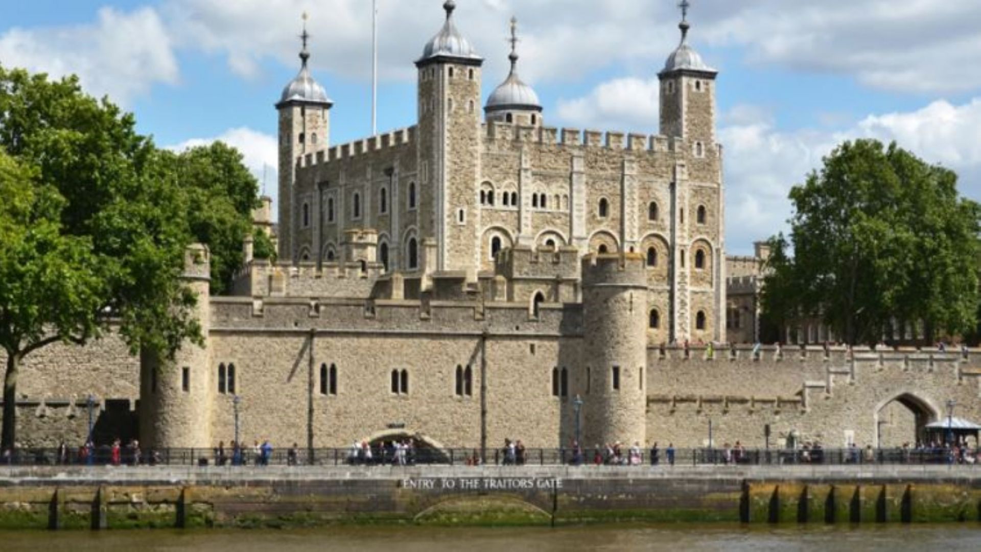 Tower of London historic royal fortress beside the River Thames