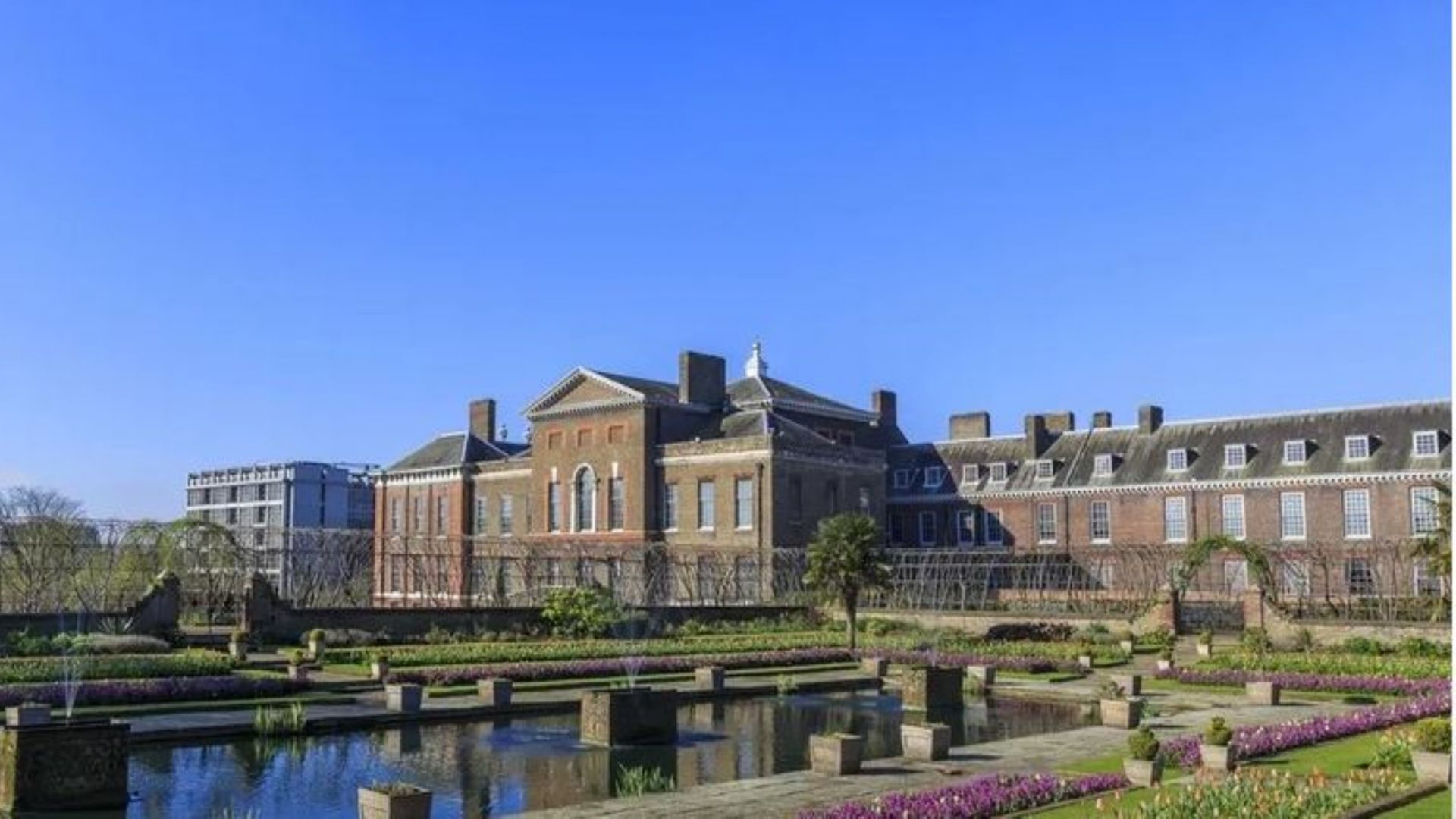 Kensington Palace royal residence in London