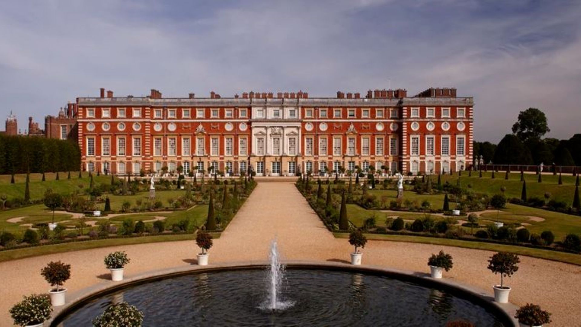 Hampton Court Palace and its historic royal grounds