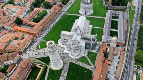 Baptistry, Graveyard & Cathedral: Reserved Entrance