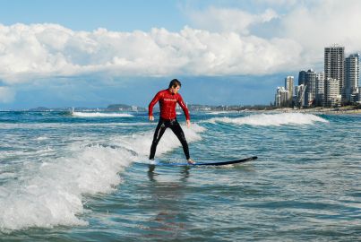 Two-Hour Surfing Lesson at Surfers Paradise