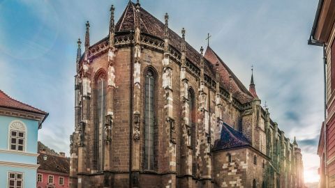 Brașov by Night + Black Church: Fast Track