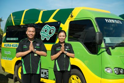 Kuta: Kura-Kura Bus Transfer To/From Ubud 1 Day