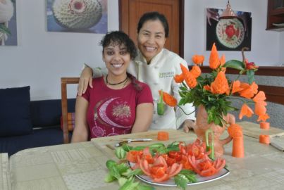 Traditional Thai Fruit and Vegetable Carving Class 3-hour class at 13:00