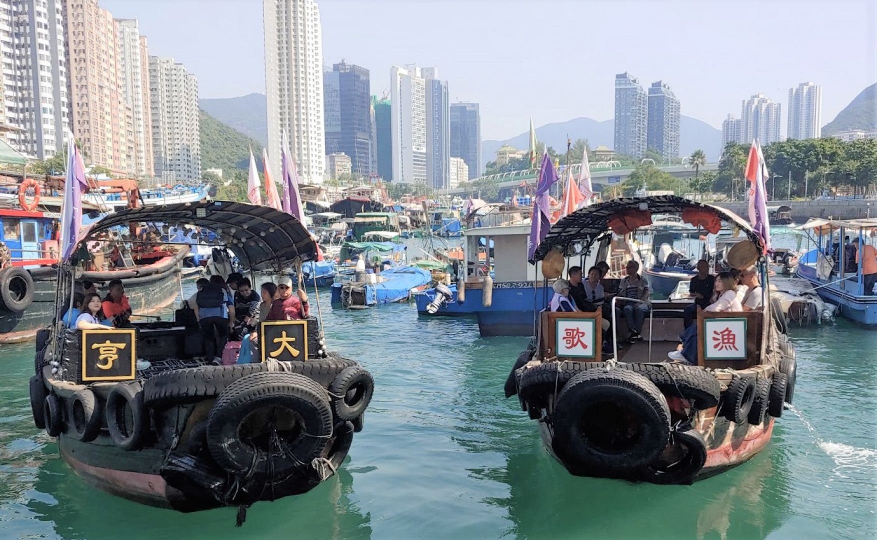 Hong Kong: Aberdeen Boat Tour +  Floating Museum Visit
