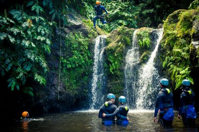 Canyoning in Ribeira dos Caldeirões