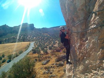 Vía Ferrata de Moclín: Guided Tour from Granada