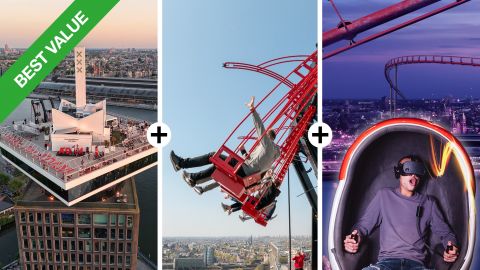 LOOKOUT + Thrill (Swing + Amsterdam VR Ride)