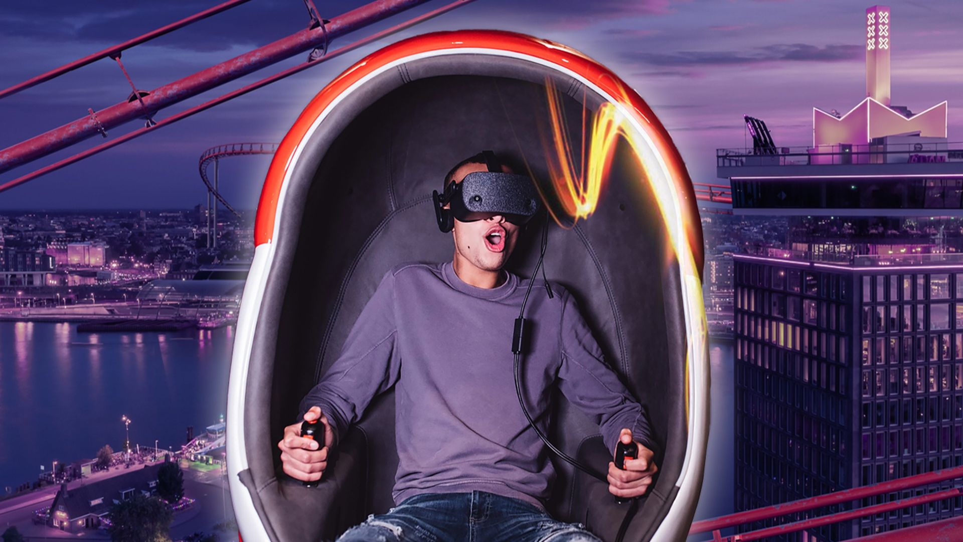 Amsterdam VR Rollercoaster Ticket