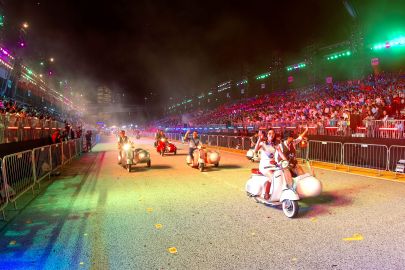 Vespa Night Tour of Singapore 3 Hour (per person)