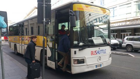 Rome: SIT Bus Transfer from Fiumicino Airport to Rome Termini