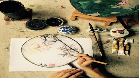 Chinese Ink Painting Class