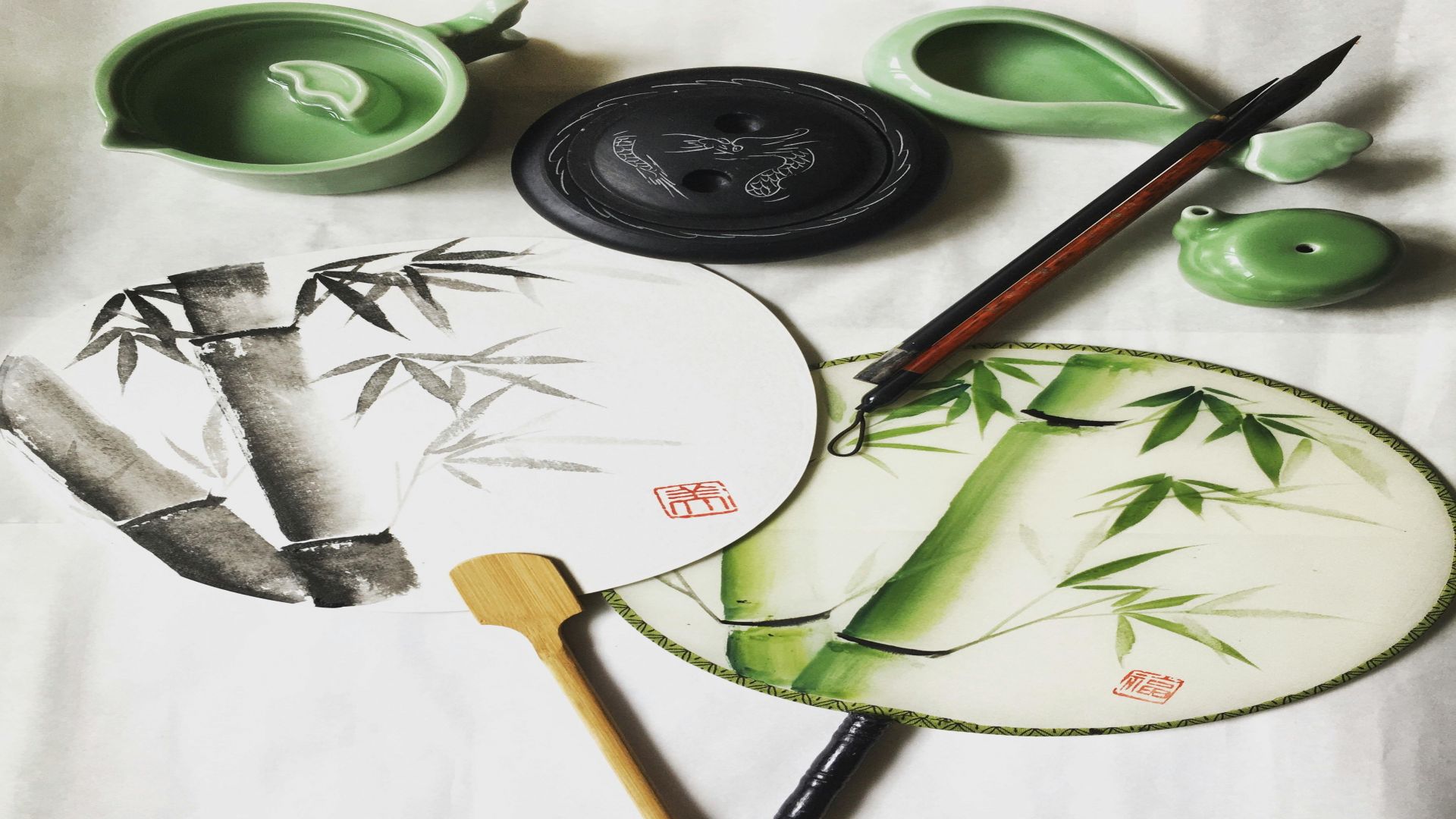 Chinese Fan Painting Workshop