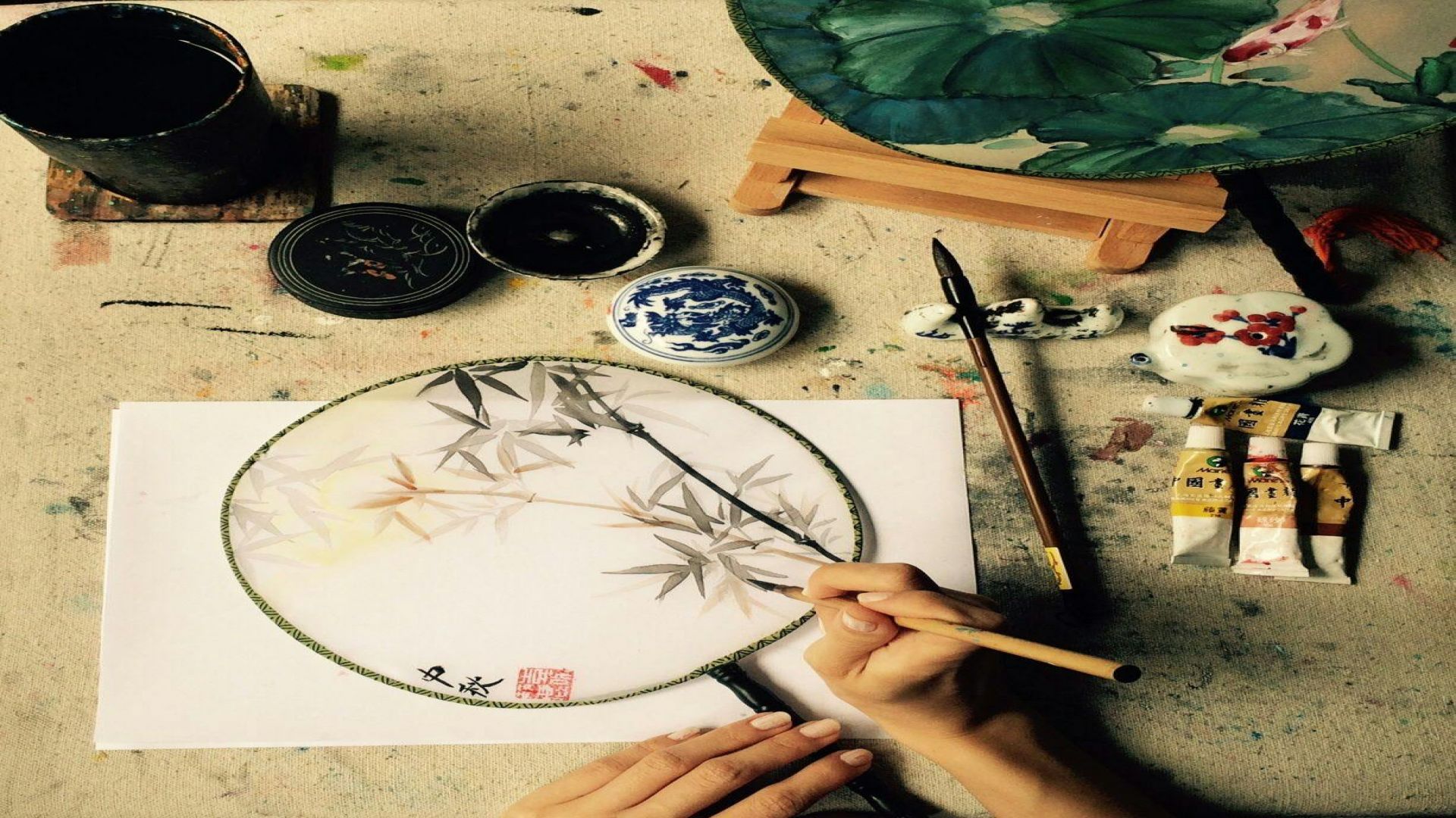 Chinese Ink Painting Class