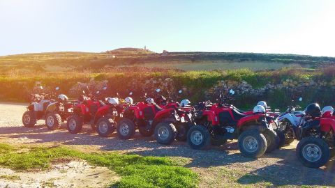 Gozo: Full-Day Guided Quad Bike Tour from Malta + Boat Ride + Lunch